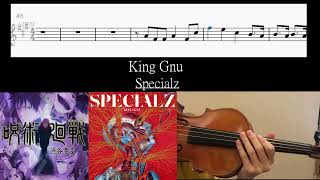 #kinggnu l Specialz l #咒術迴戰  l Jujutsu Kaisen Season 2 Opening 2 l Arranged By ABC l Sheet Music