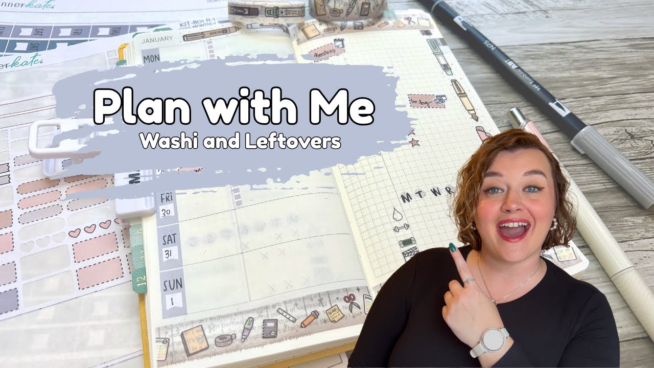 Планируйте вместе со мной // Недели Hobonichi // 26 января - 1 февраля