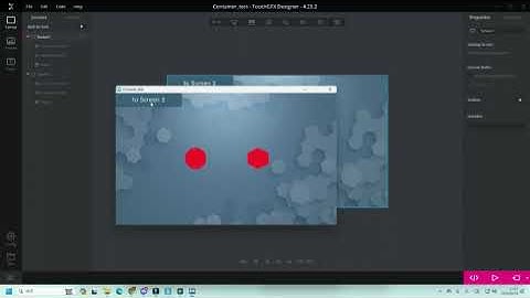 TouchGFX Custom Container
