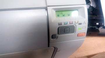 hp color laserjet cp 2025 test page