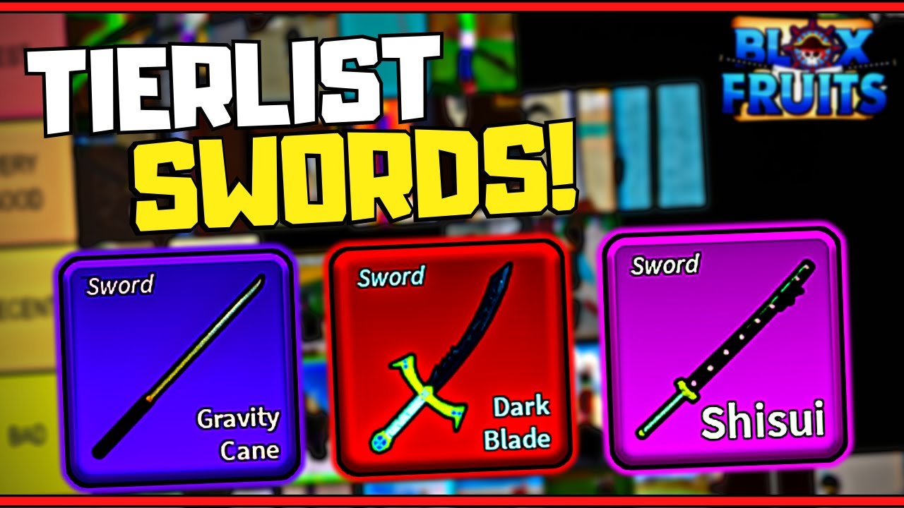 Roblox Blox Fruits - Melhores Espadas (lista de tiers) - Critical Hits