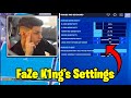 FaZe K1ng Full Settings Fortnite Season 8 | Full Settings/Setup/Binds