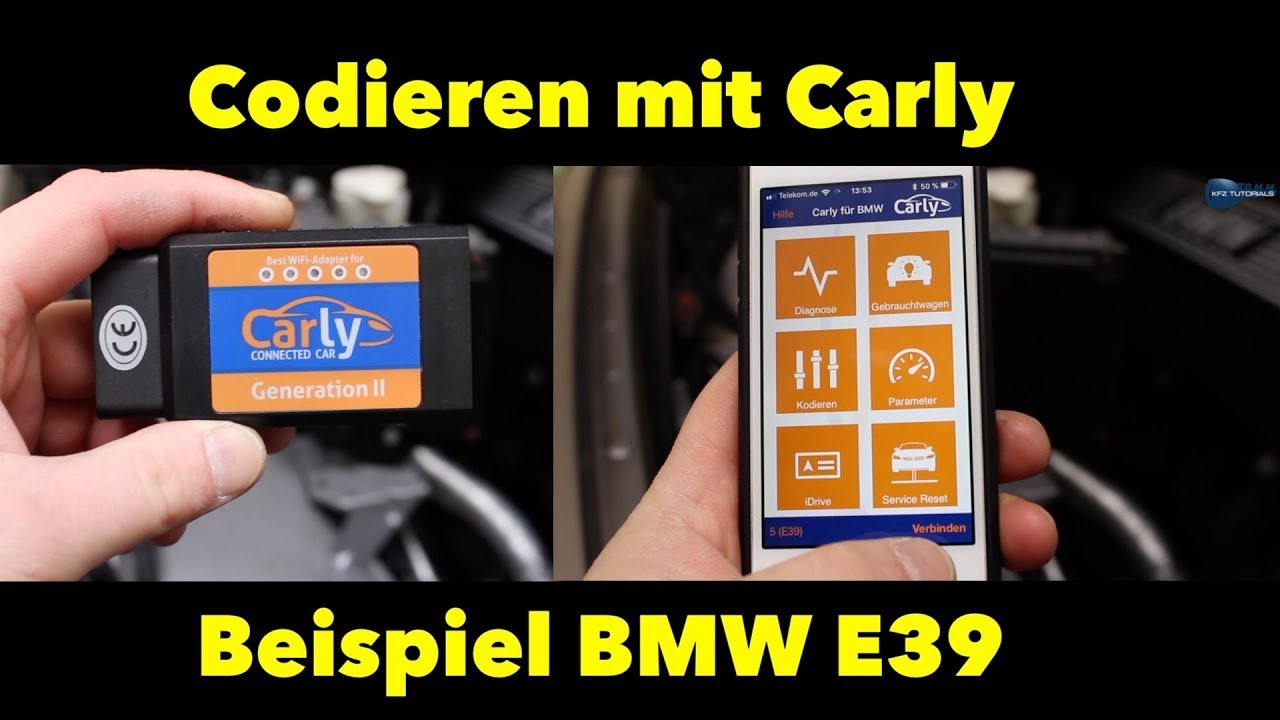 Codieren mit Carly Beispiel Blinker BMW E39 // Kodieren mit Carly - YouTube