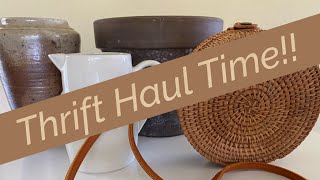 Thrift Haul Time! Local Thrift Stores are the BEST! Neutral Organic Nature Inspired Home Decor by Our Classic Home 67 views 10 months ago 1 minute, 57 seconds