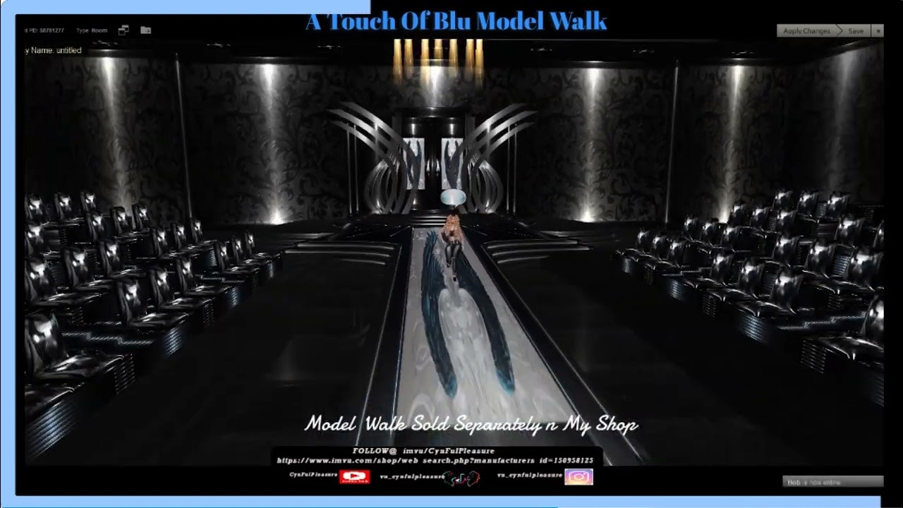 A Touch of Blu * Model Wak* Room