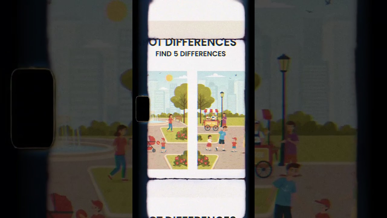 Find 5 Different Spots 