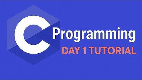 "C Programming Tutorial for Beginners - Day 1"@Templocity