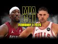 Miami Heat vs Chicago Bulls Full Game Highlights – February 1, 2026 | NBA Season