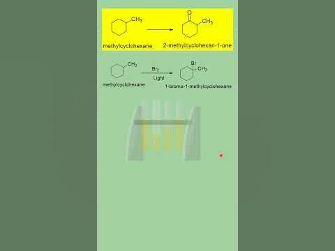Let's Practice: Methyl cyclohexane to 2 methyl cyclohexanone | organic