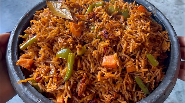How to make Authentic Ghana Jollof Rice You Grew Up with! #jollofrice #jollof