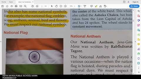 class 3 sst chapter 8 our country part 1