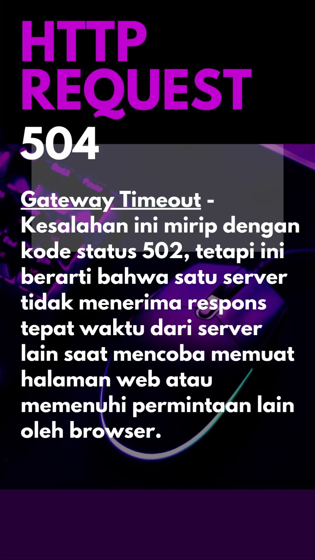 Apa Itu Http Response Code 504 http YouTube Apa Itu Http Response Code 504 http YouTube