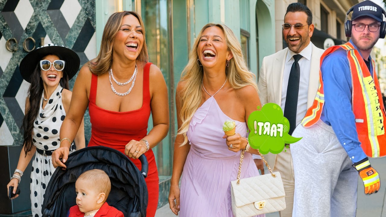 Farting On Rich Women In Beverly Hills!!! lol