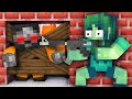 Monster School : GIRL VS ZOMBIE APOCALYPSE CHALLENGE - Funny Minecraft Animation