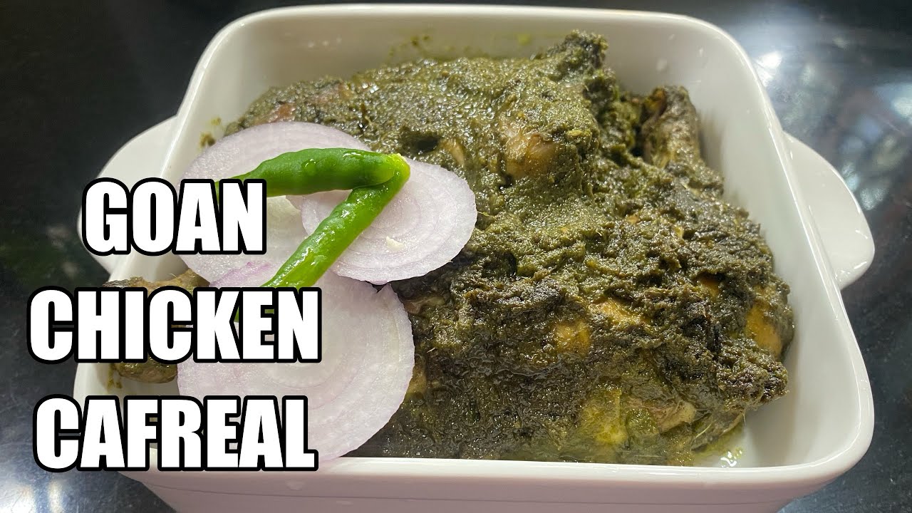 Goan Chicken Cafreal Recipe | How to Make Goan Chicken Cafreal |