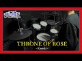 【ほぼツーバス】THRONE OF ROSE の ドラム をメタルドラマーが叩くとこうなります【Roselia】