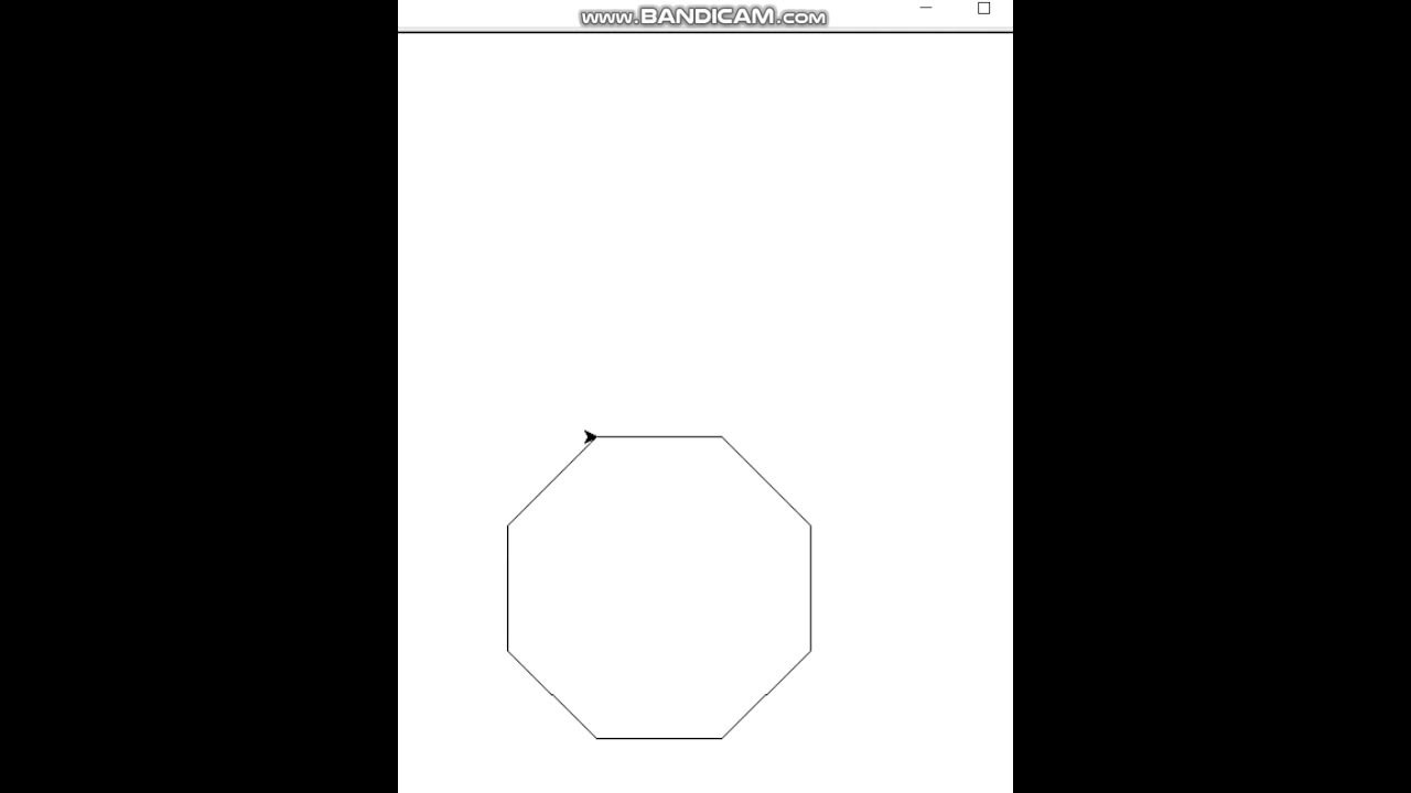 Python Turtle - Draw an octagon🛑 - YouTube
