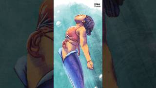 Fantasy art-making process timelapse using Procreate