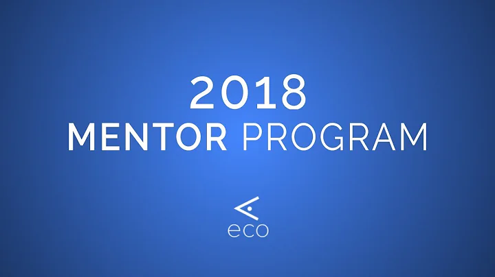2018 Mentor Program Kickoff