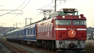 EF81-137+24系 ブルートレイン　リバイバルゆうづる　常磐線　大津港～磯原　2013/11/30