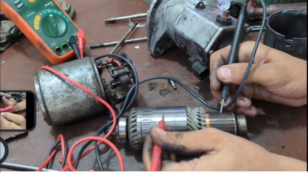 How to Repair Car Self Starter Motor at Home | Starter Motor Full Repair Step by Step 