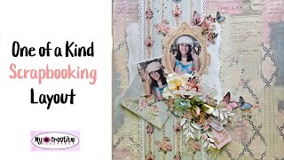 Scrapbooking Layout &quot;One of a Kind&quot;- My Creative Scrapbook