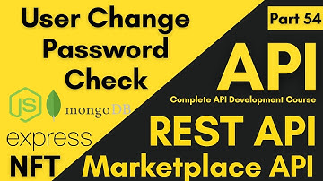 User Change Password Check | Checking User Has Change The Password Or Not | Complete API Course