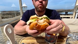 I Tried The Chicken Burger At Cobo Bay Hotel In GUERNSEY and…