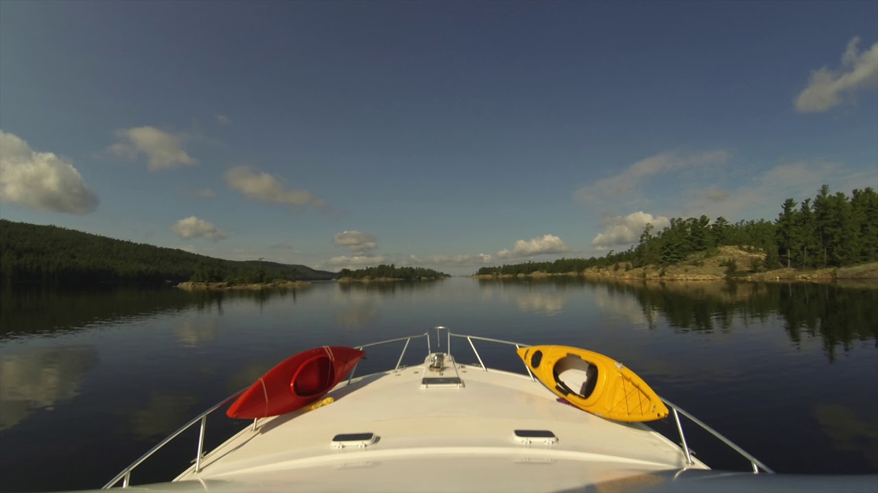 Exiting McGregor Bay