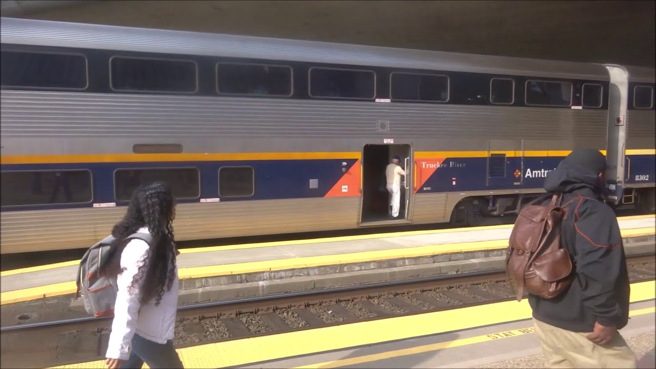 FIRST ACTION STARTING 2020 RIGHT: LEAST RAILFANNED STATION! Afternoon Trains at Suisun Fairfield