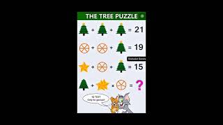 🧠 The Tree Puzzle – 99% Fail to Answer this Tricky Math Puzzle (With Answer)