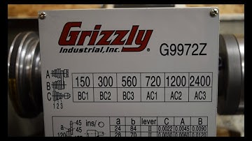 Grizzly G9972Z - Response To Viewer