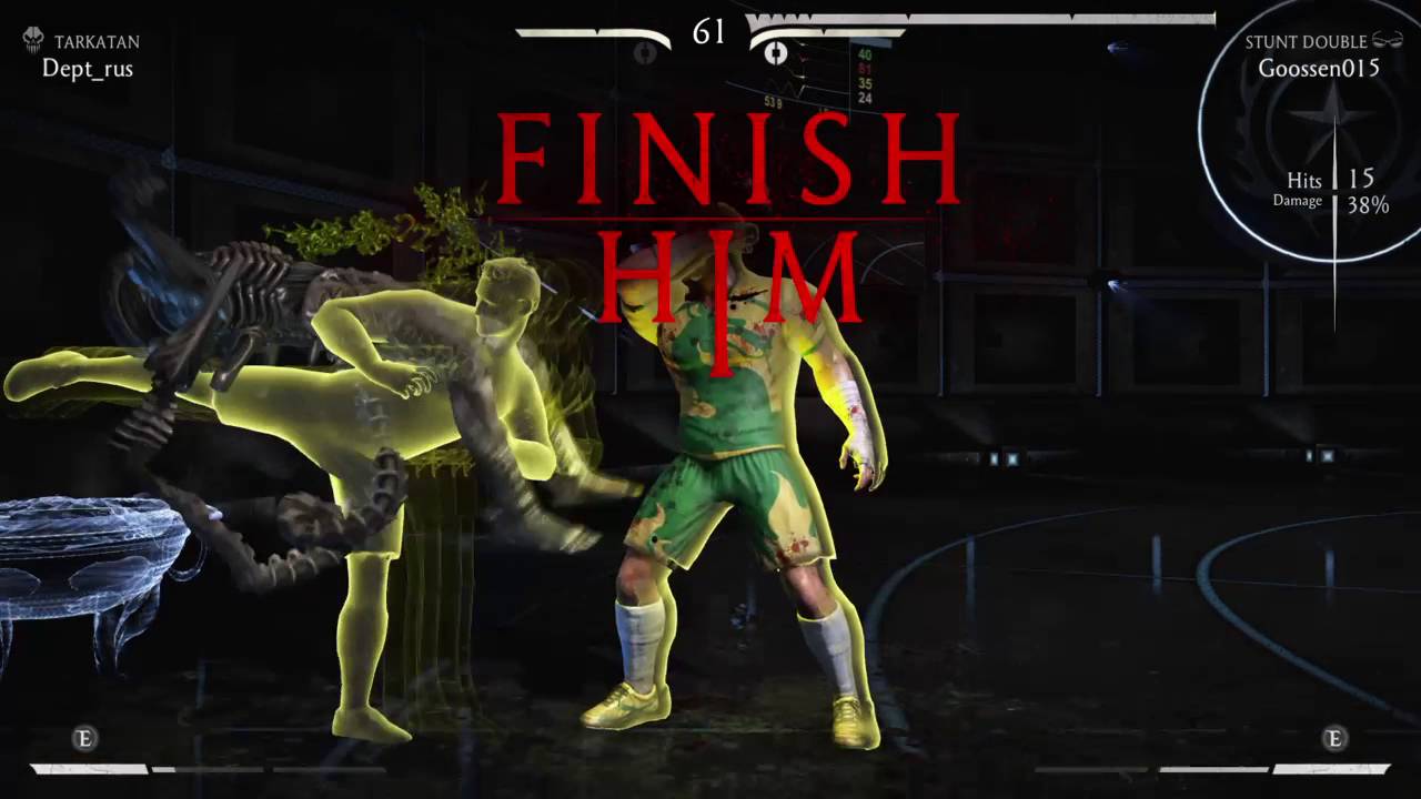 MKX - Goossen015 (Stunt Double) Vs Dept_rus (Tarkatan) FT5