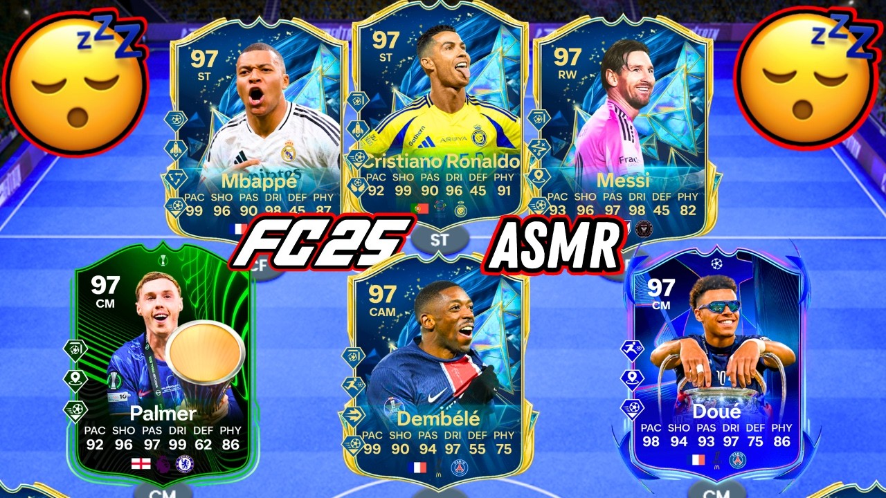 ASMR GAMING | INSANE FC 25 TOTS DRAFTS!!! Relaxing Whispering💤💤💤