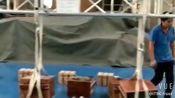 Lighting Truss Loading Testing
