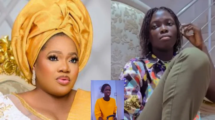 Toyin Abraham’s Step Daughter Shocks Nigerians As She Begins Her Acting Career, Fans Reacts Saying..