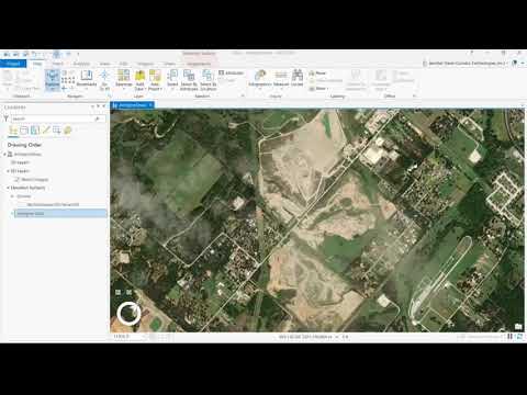 Using an Elevation Source Derived from Lidar in an ArcGIS Pro Scene