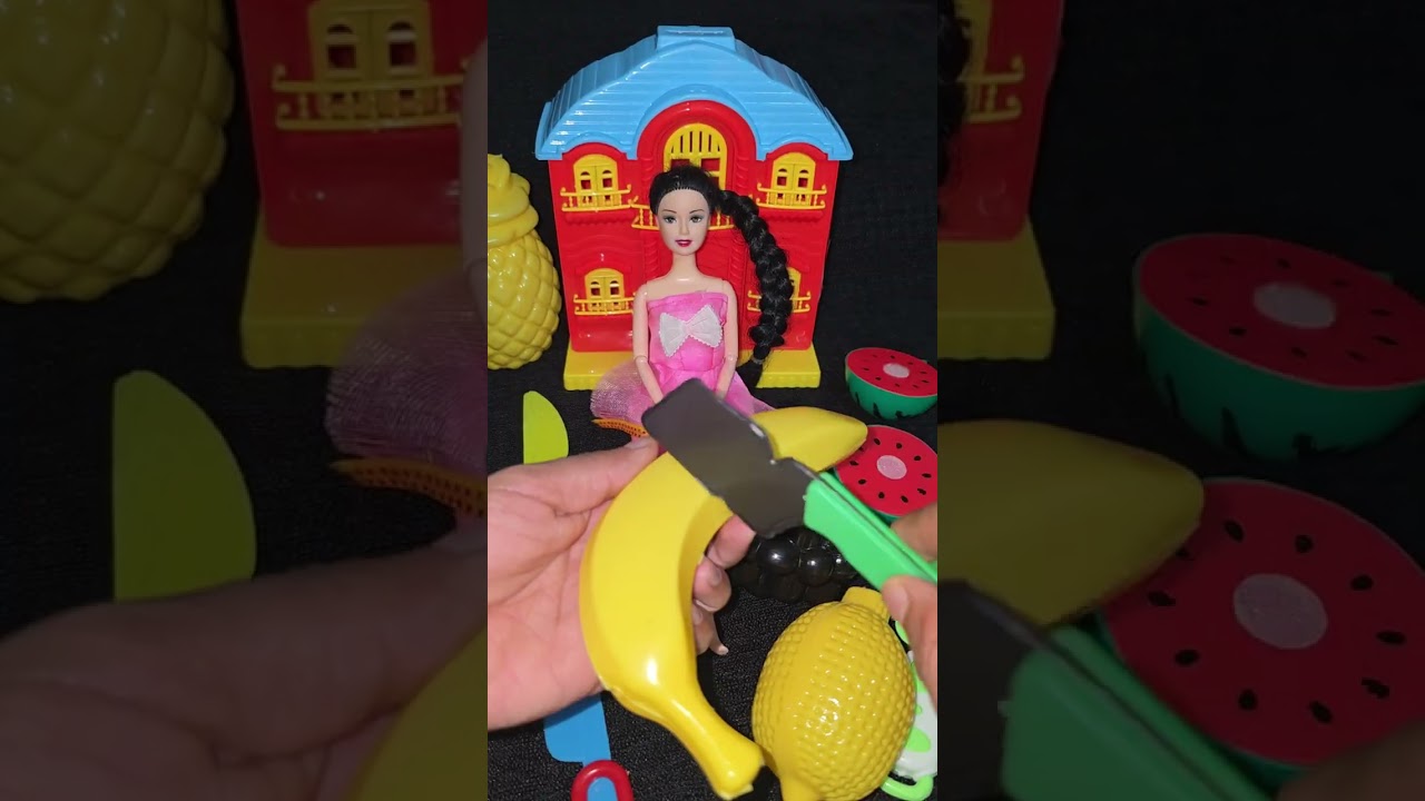 Satisfying With Doll House Fruit Toys Cutting ASMR, Affo Toys Asmr No Talking 