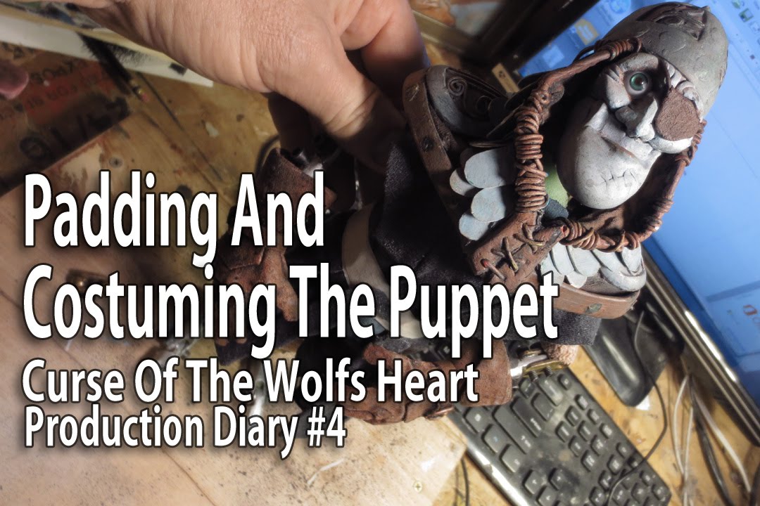 Stop Motion Animation - Padding And Costuming A Puppet - YouTube
