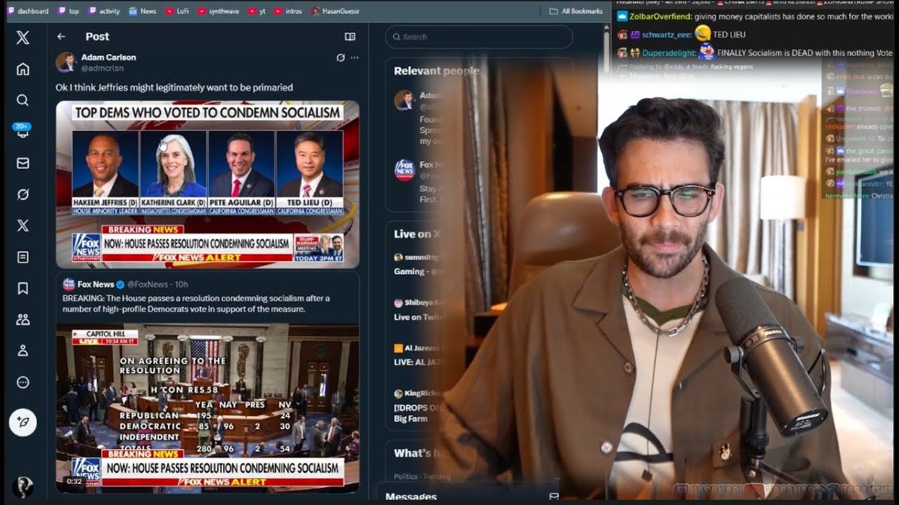 DEMOCRATS CONDEMN SOCIALISM - HASANABI REACTS