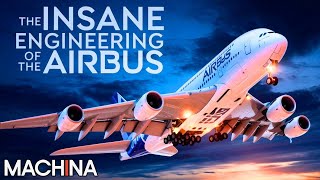 INSIDE THE AIRBUS A380 PASSENGER AIRCRAFT