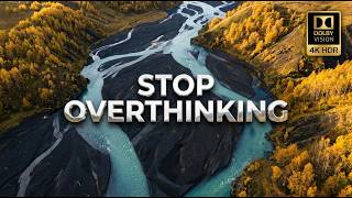 Breathtaking Mountain Aerials 4K | Soothing Ambient Soundscapes for Sleep & Study