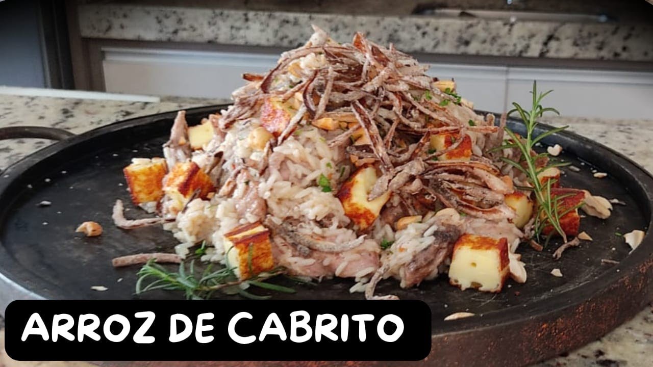Arroz de cabrito ! Uma receita que vai te surpreender. 