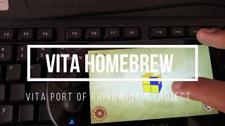 Port of Cube App to Vita(Homebrew) screenshot 3