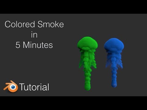 [2.79] Tutorial: Colored Smoke in Cycles Blender