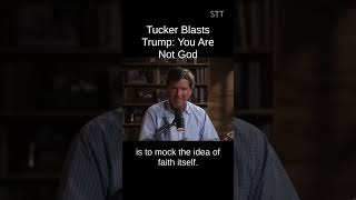 Tucker Carlson Critiques Trump's Divisive Easter Message