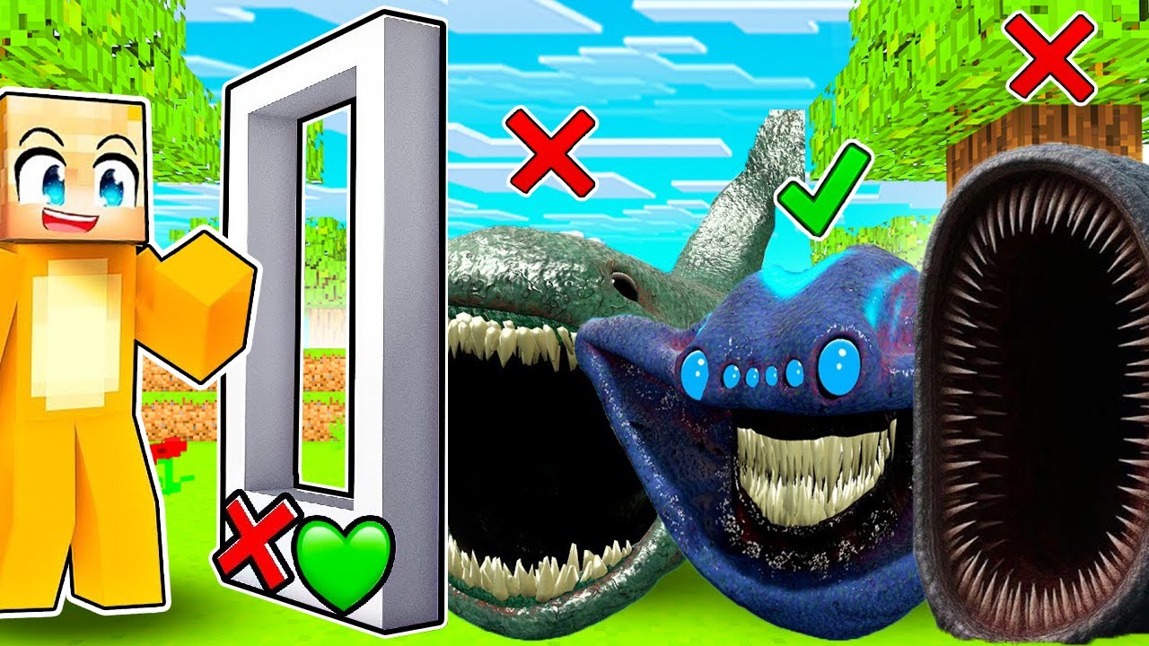 WYBIERAM NAJSTRASZNIEJSZEGO POTWORA MORSKIEGO w Minecraft! (BLOOP, EL GRAN MAJA)