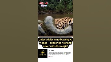 Giant Anaconda vs Jaguar – Shocking Jungle Showdown Caught in 4K AI! #shorts