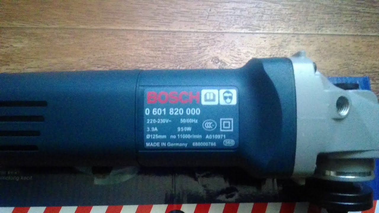 Болгарка BOSCH 125 с регулировкой оборотов(Китай).Обзор