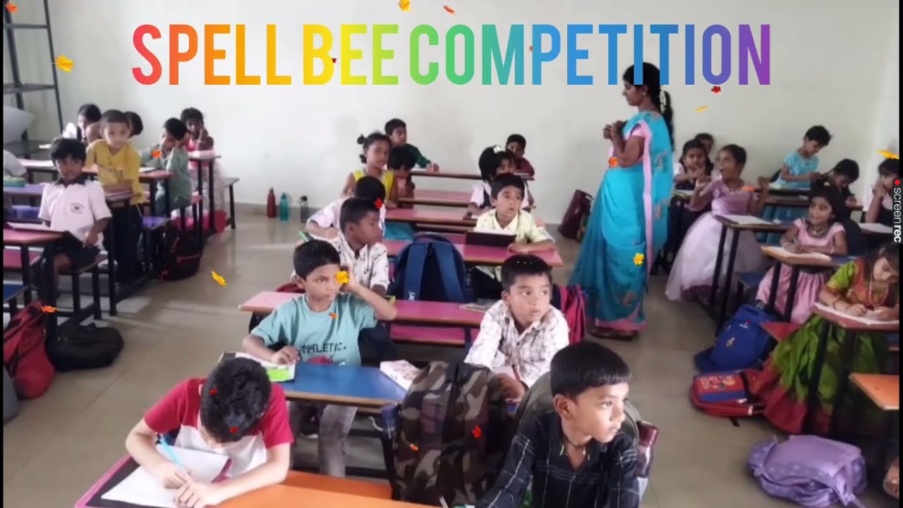 17 June 2023 Spell Bee Competition for Grade 1st to 9th - YouTube